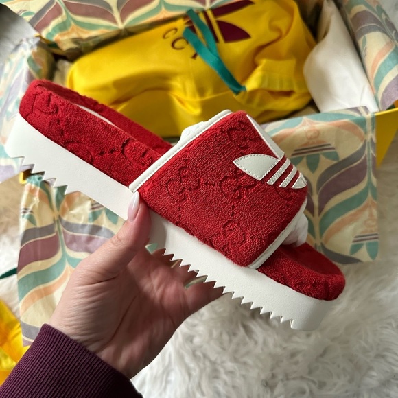 Gucci & Adidas slides - Picture 2 of 9